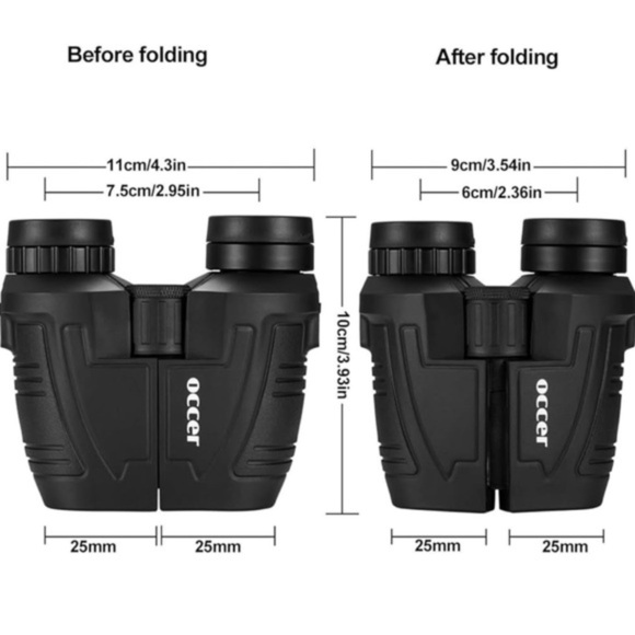 Compact Binoculars High-Powered Optics for Bird Watching &‎ Outdoor Adventures - Picture 7 of 12